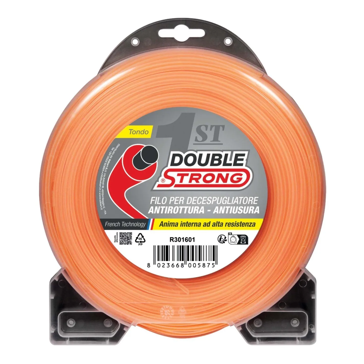 Filo per decespugliatore tondo Ø 3 mm x 56 m