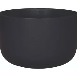 Fioriera da esterno OBI In fibra di vetro antracite Ø 28x18 cm