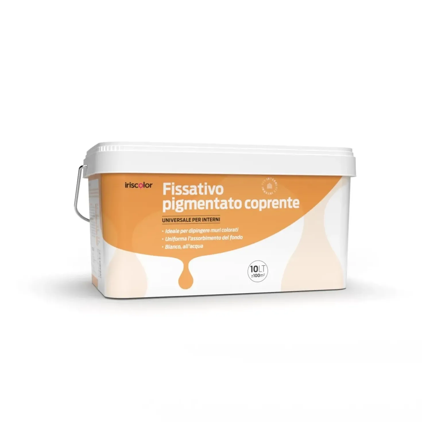 Fissativo bianco coprente per interni 10 l