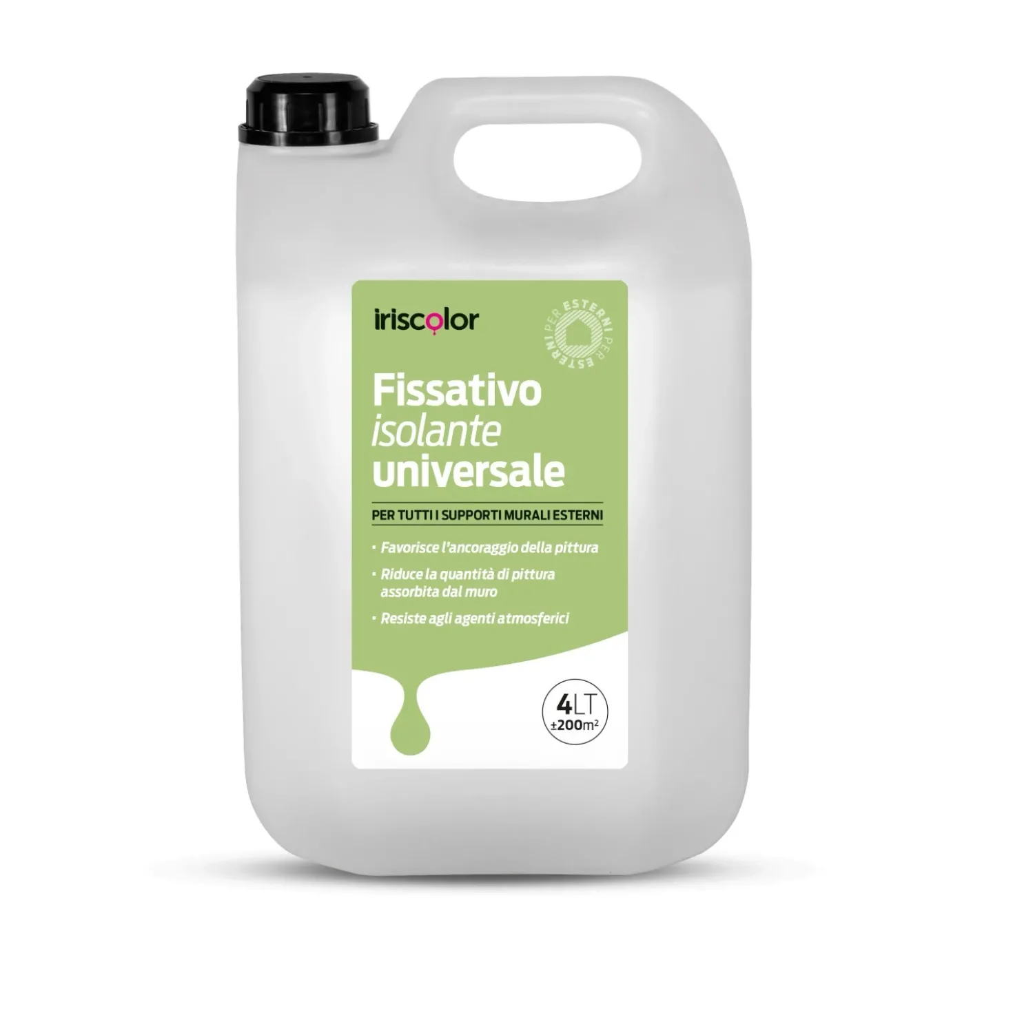 Fissativo per esterni per tutti i supporti murali 4 l