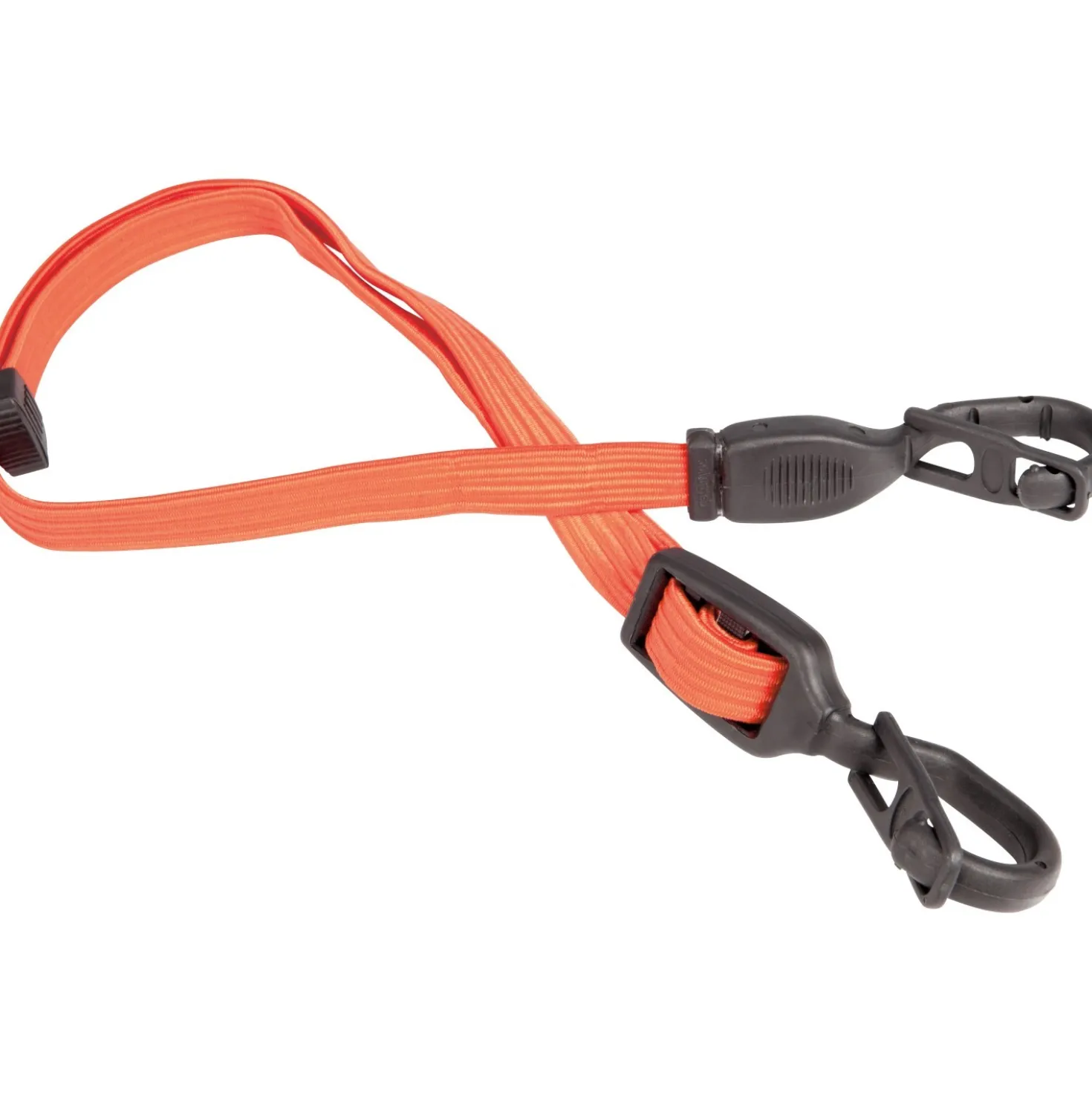 Fune elastica con ganci in plastica regolabile 30 - 100 cm