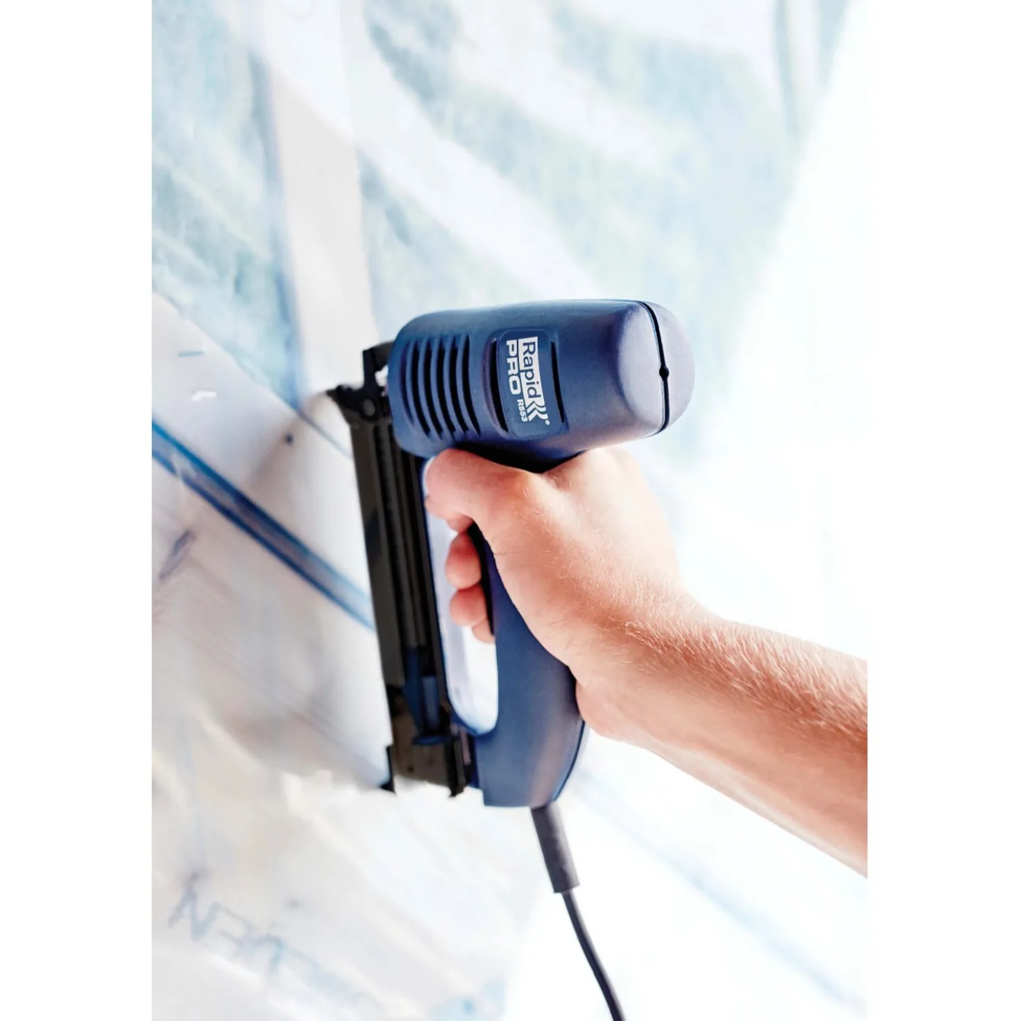 Graffe a filo fine Rapid No. 53 zincate da 8 mm