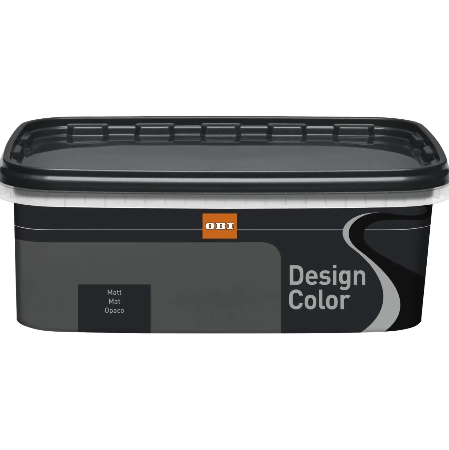 Idropittura OBI Design Color 2,5 l opaco grigio grafite