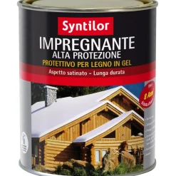 Impregnante per legno in gel Syntilor effetto noce 0,75 l
