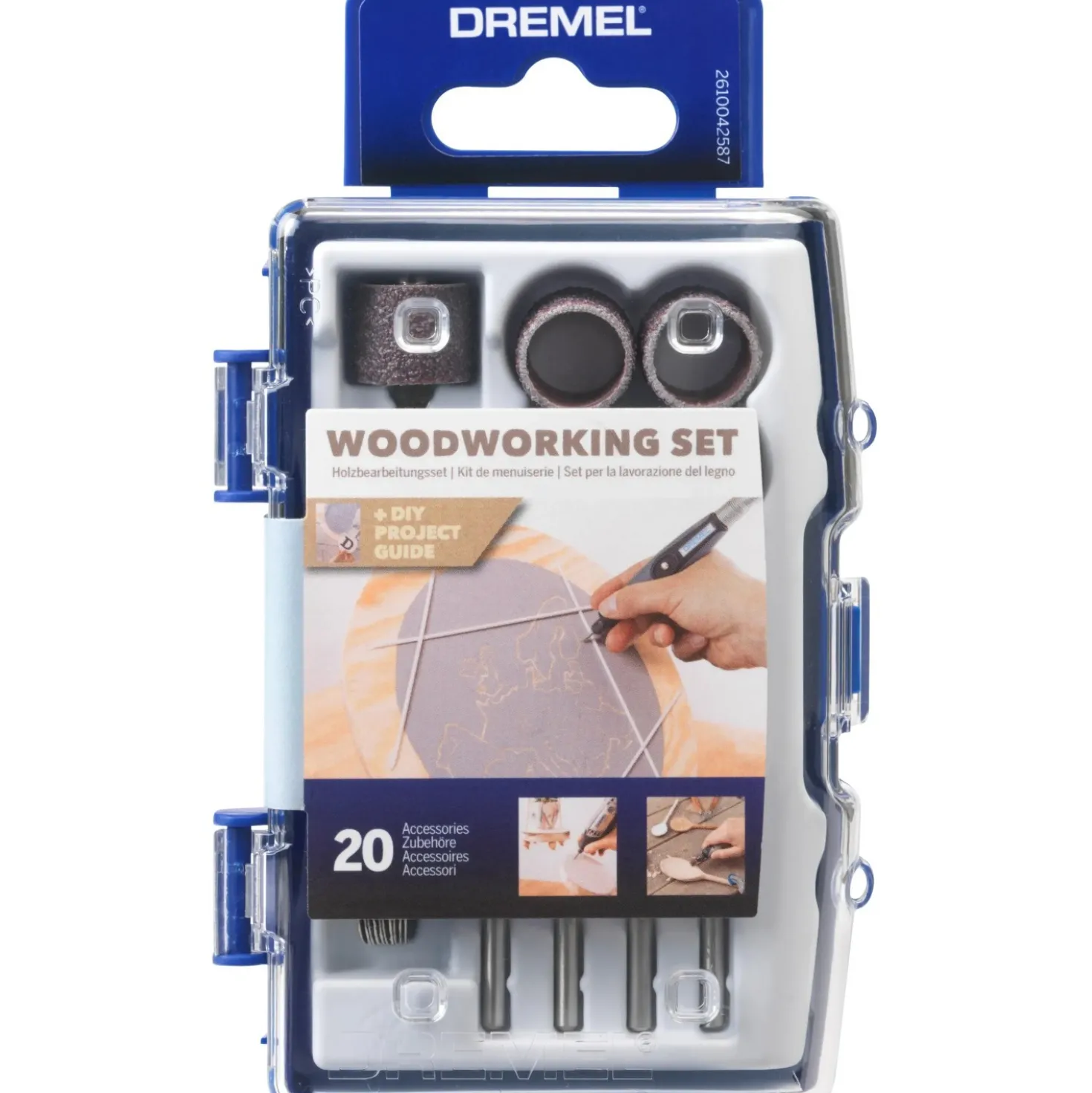 Kit intaglio legno 20 pz