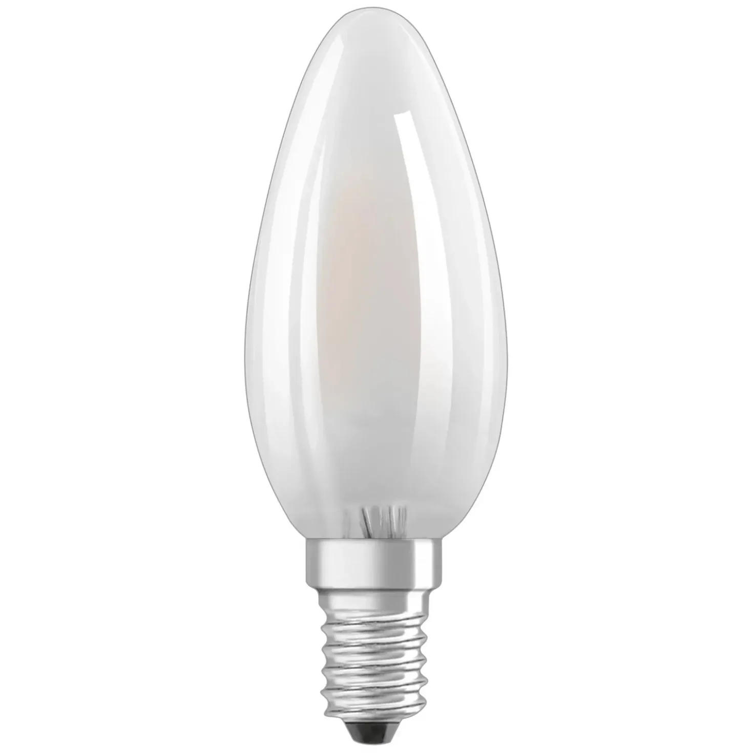 Lampadina LED E14 forma a candela Osram 806lm bianco caldo