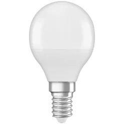 Lampadine LED E14 forma a sfera Osram 470lm bianco naturale 3 pz