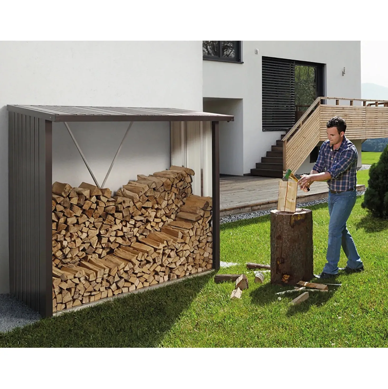 Legnaia Biohort Woodstock 230 grigio scuro metallizzato