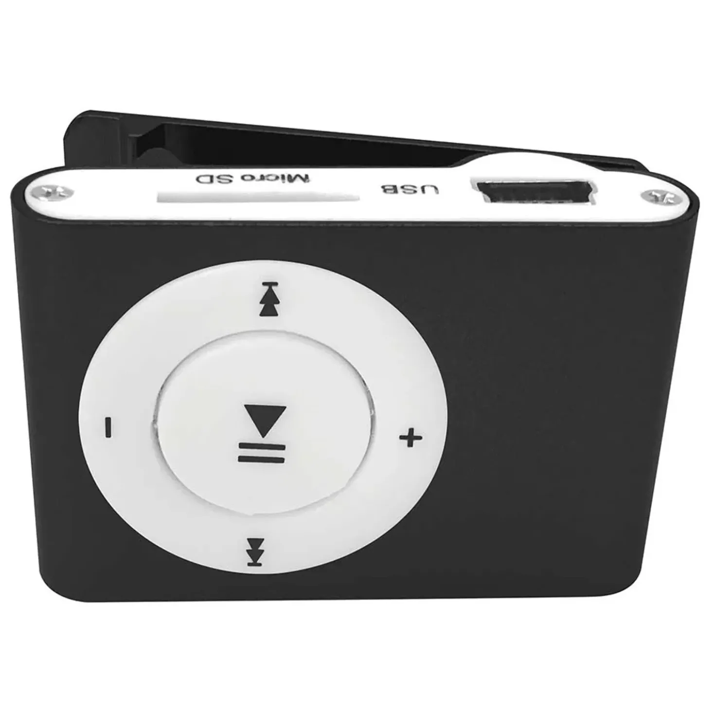 Lettore MP3 con auricolari a filo Nero