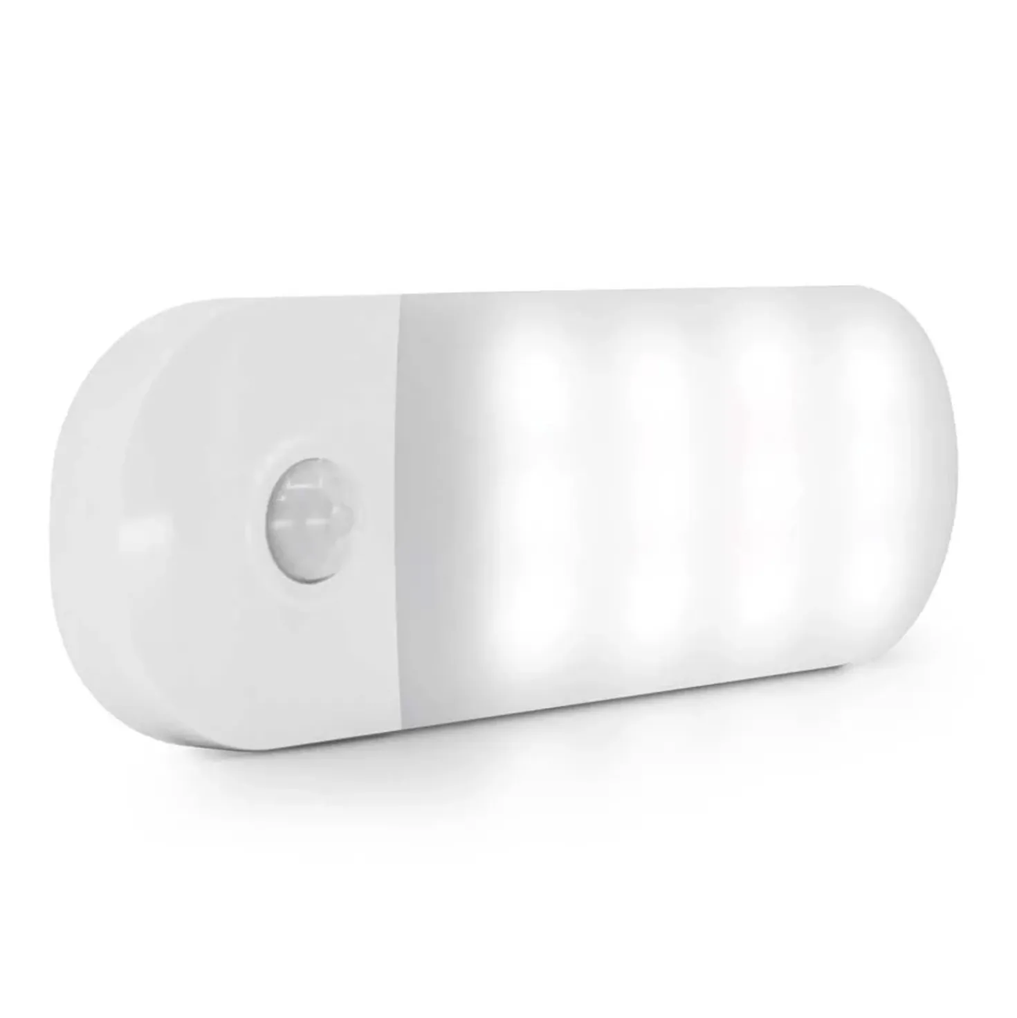 Luce LED ricaricabile con sensore di movimento crepuscolare