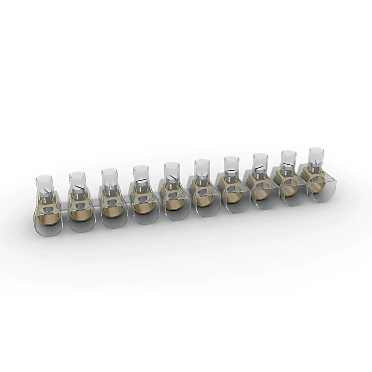 Morsetti capicorda 10 pz 6 mm2 24A 450V
