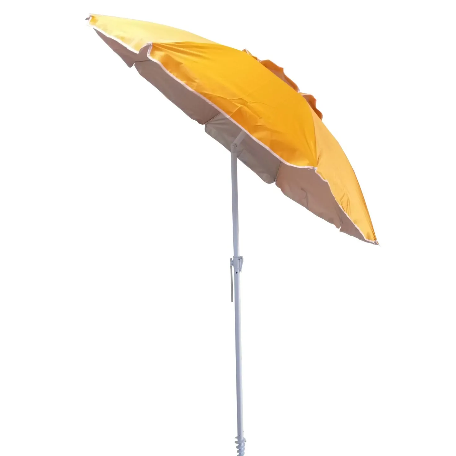 Ombrellone a palo centrale Twist Spiaggia Ø 200 cm colori assortiti