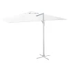 Ombrellone da giardino a palo decentrato New Michigan Ø 200 cm bianco