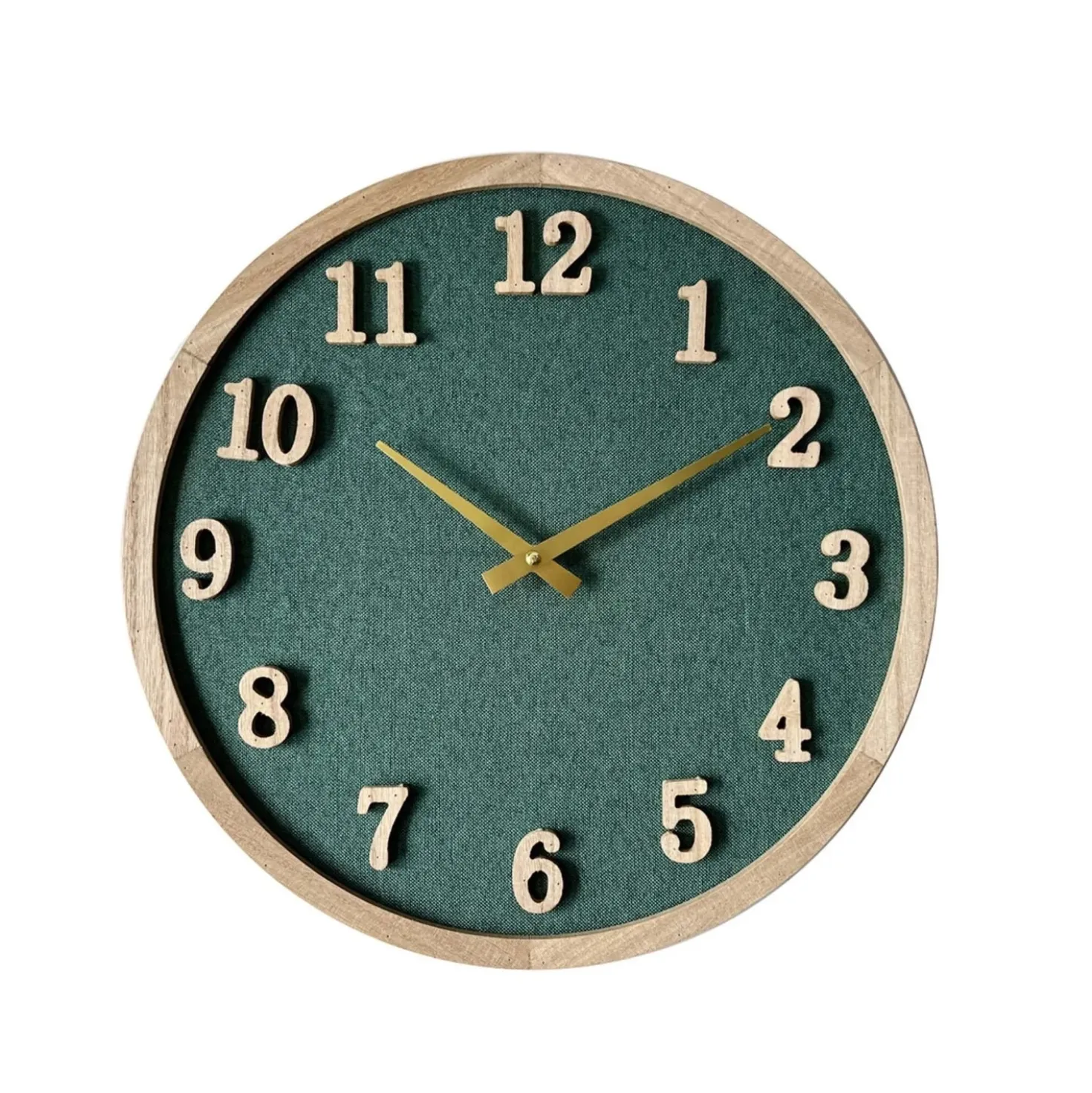 Orologio da parete Aldra Ø 40x3 cm verde