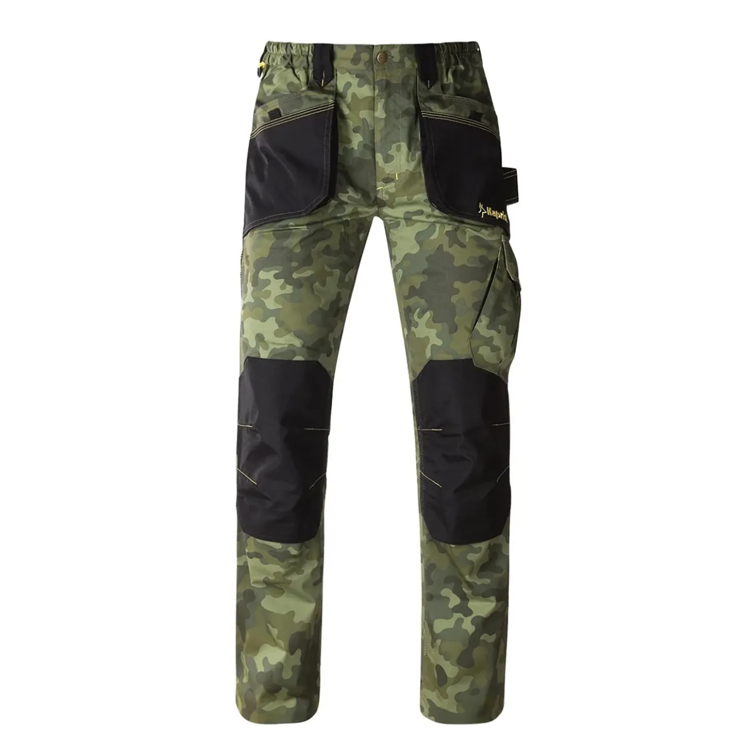 Pantalone camouflage Slick verde taglia M