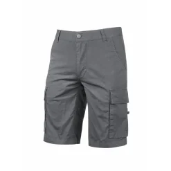 Pantalone corto da lavoro U-Power Summer grigio tg. M