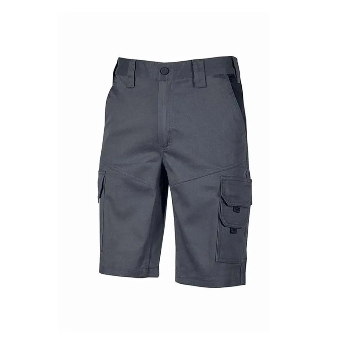 Pantaloni corti da lavoro in cotone elasticizzato Bonito grey iron M