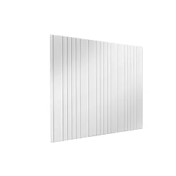 Parete posteriore per legnaia Biohort WoodStock 230 grigio scuro metallizzato