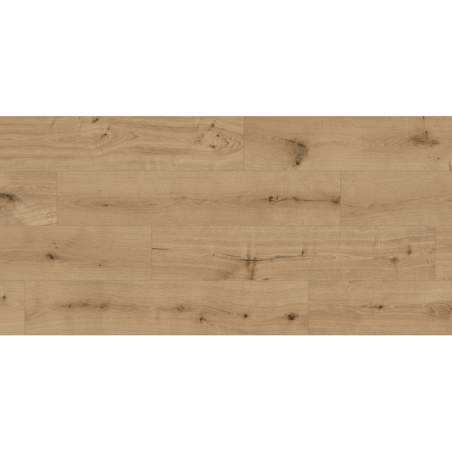 Pavimento SPC Oak Pisa Solid rovere scuro sp 5 mm 121,8x24,2 cm