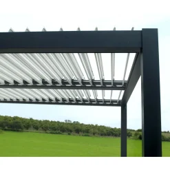 Pergola bioclimatica in alluminio Tennessee 300x400 cm antracite