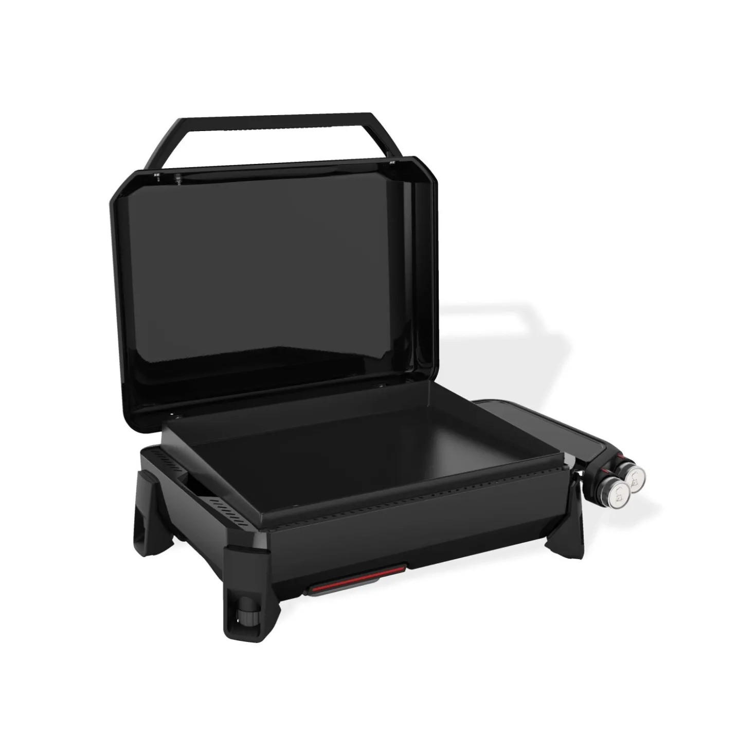 Piastra a gas Weber 2 bruciatori nero portatile