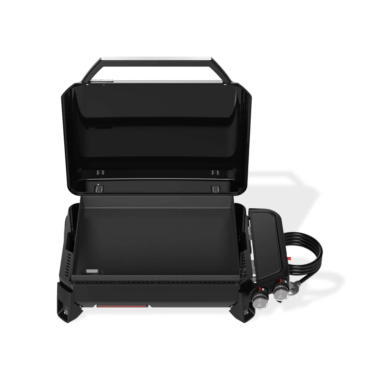 Piastra a gas Weber 2 bruciatori nero portatile