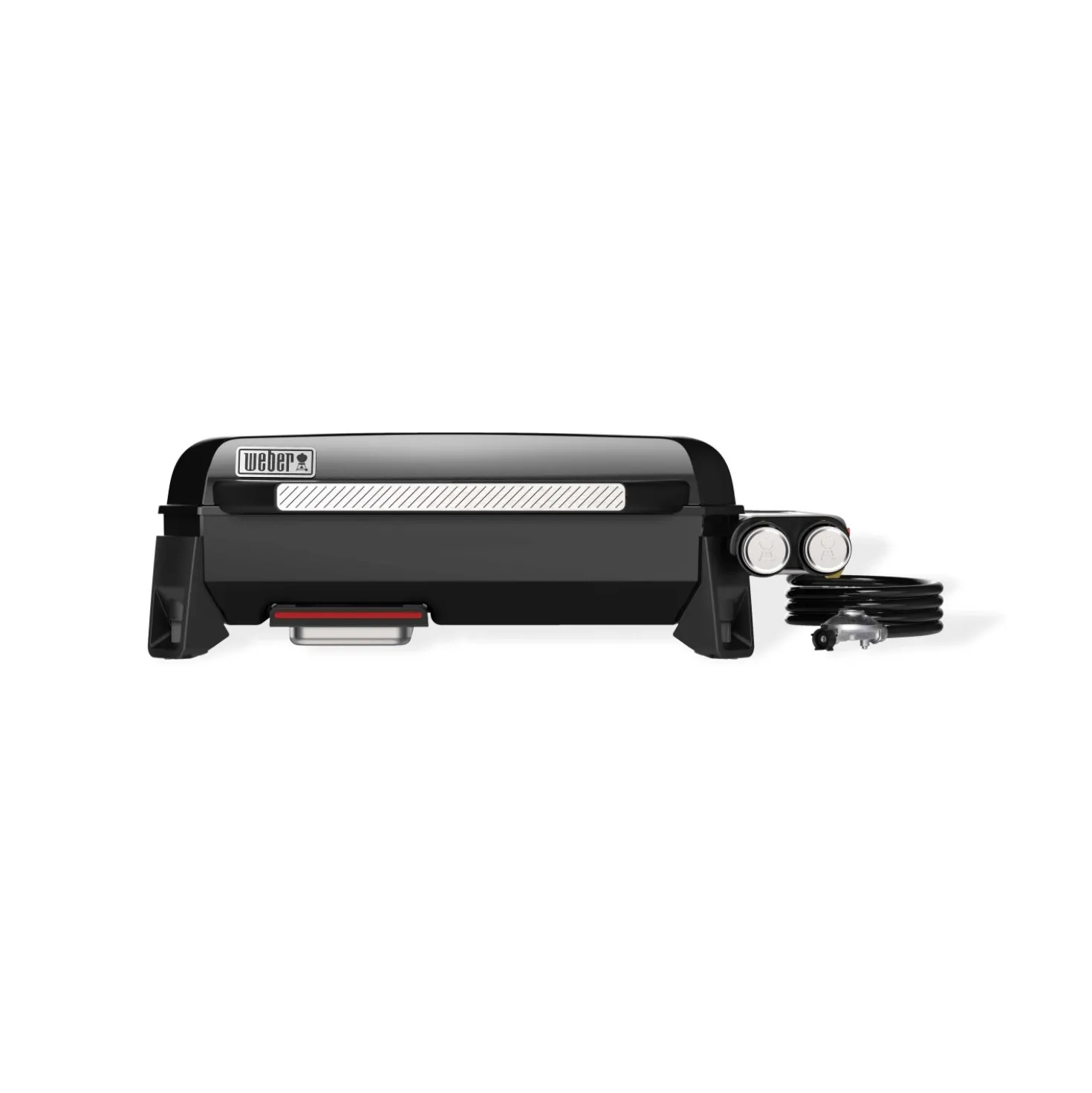 Piastra a gas Weber 2 bruciatori nero portatile