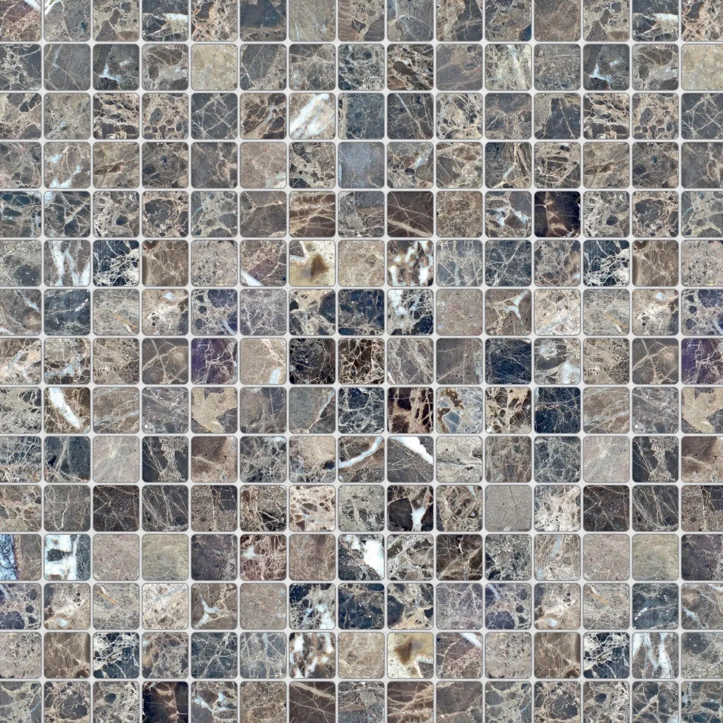 Piastrella adesiva Marble 2 fogli 30x30 cm