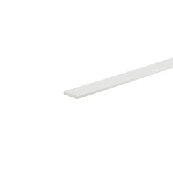 Piattina pvc 1 m 30x3 mm bianco opaco