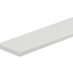 Piattina pvc 1 m 30x3 mm bianco opaco