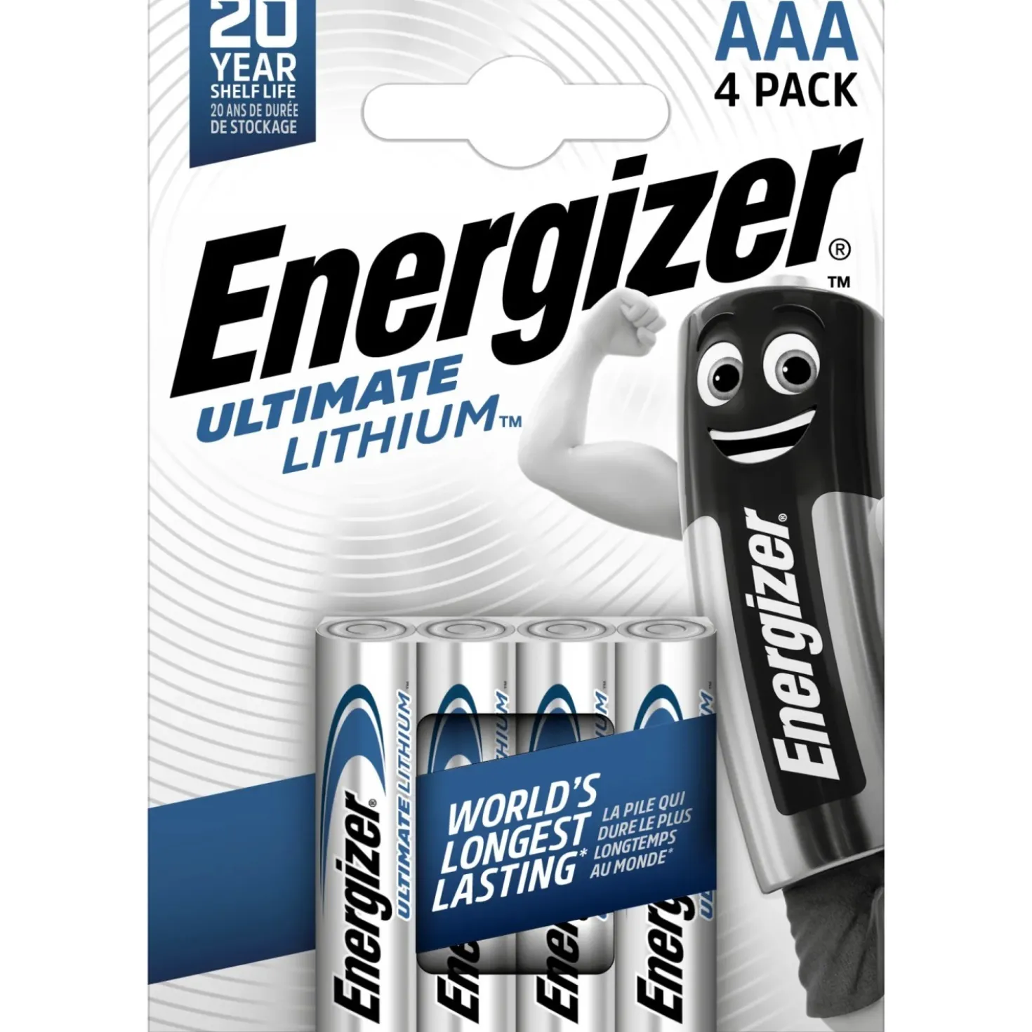 Pila al litio Energizer ULTIMATE AAA Micro 4 pz