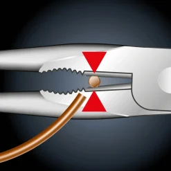 Pinza per tagliare con ganasce inglesi LUX-TOOLS Professional 16 cm