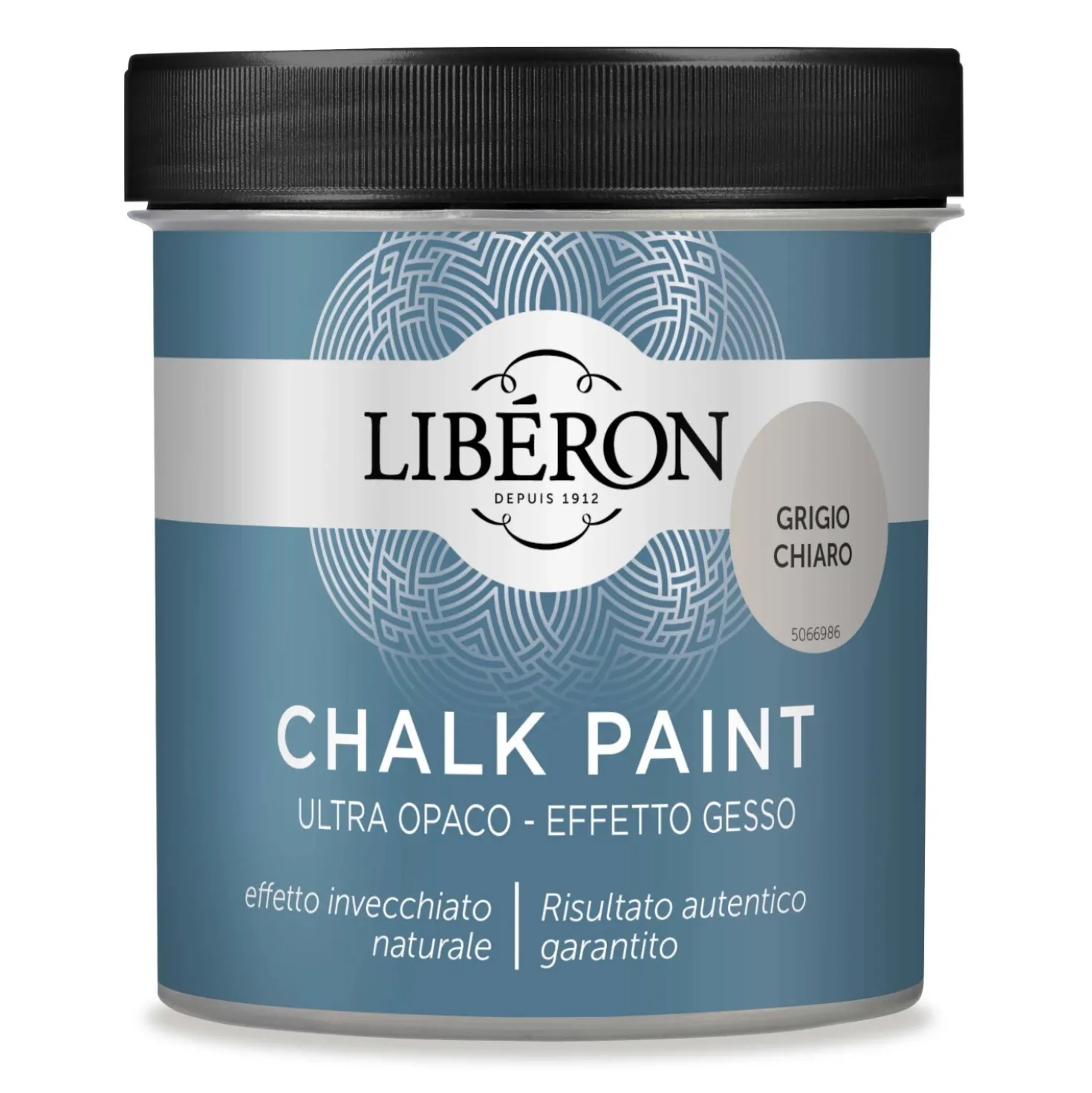 Pittura a gesso Grigio chiaro 0,5 l