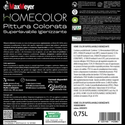 Pittura home color superlavabile igienizzante argento 0,75 l