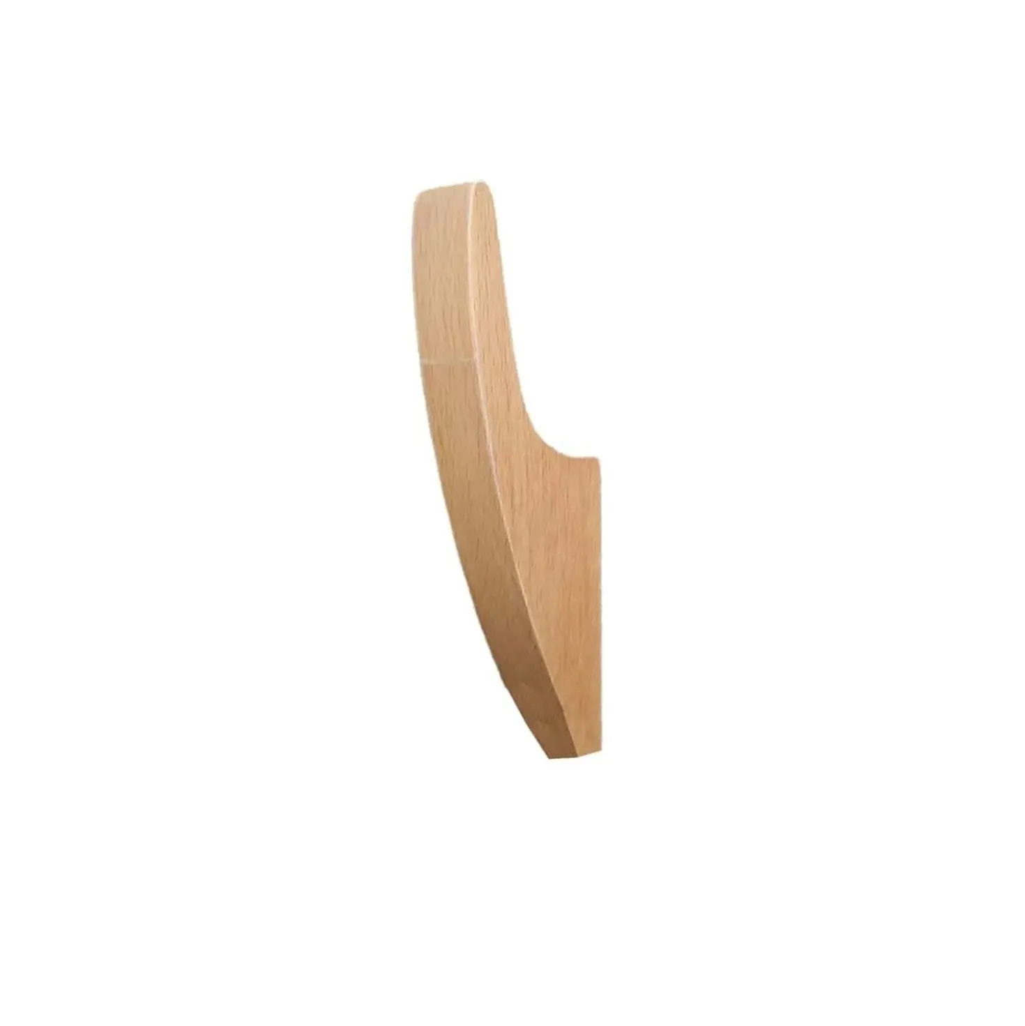Porta abito in legno finitura naturale L 4 x H 15 x P 10 cm
