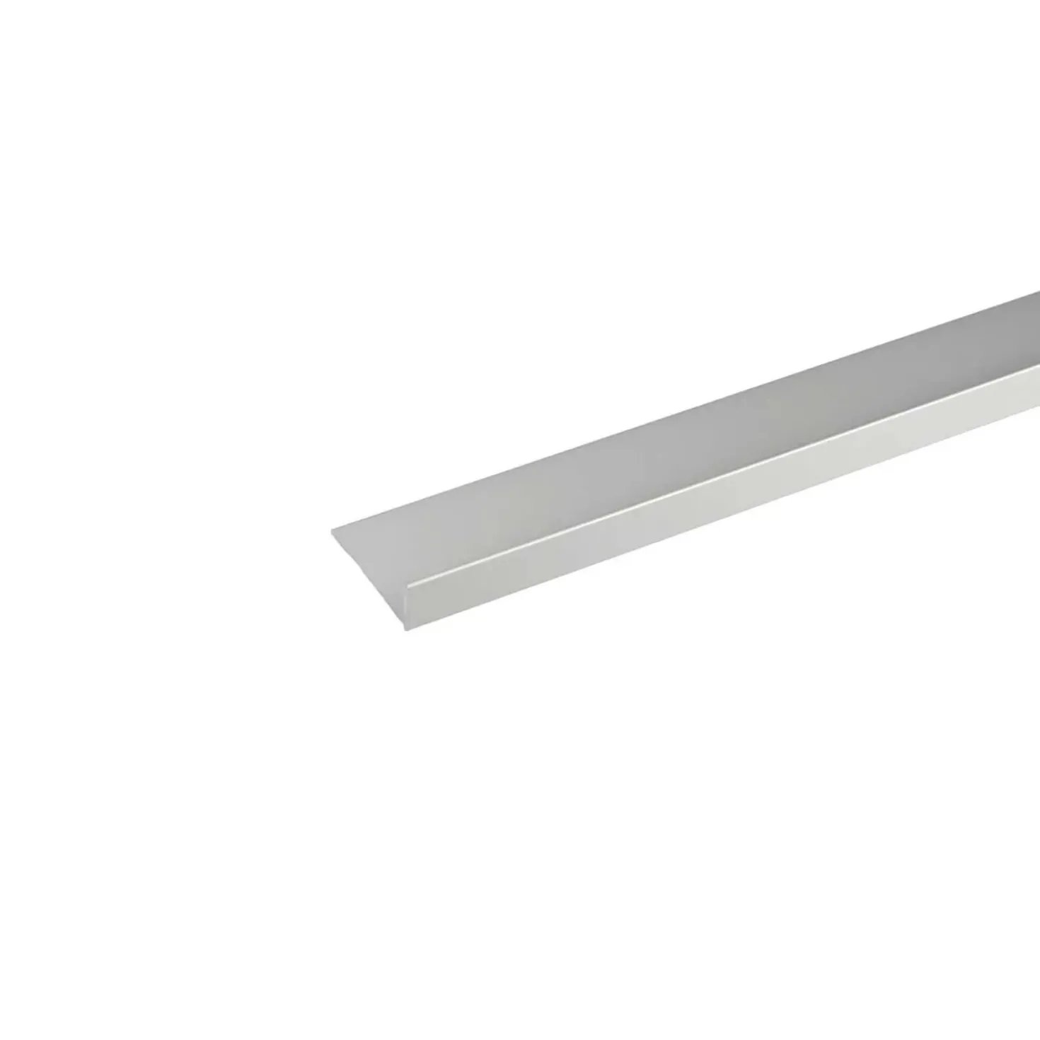 Profilo angolare a L 2 m 20x10 mm alluminio naturale anodizzato