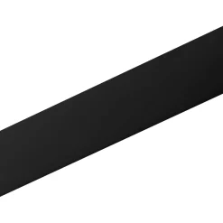 Profilo angolare 2,6 m 15x15 mm in pvc nero opaco