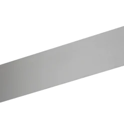 Profilo a U anodizzato 1 m 15x10 mm alluminio naturale opaco
