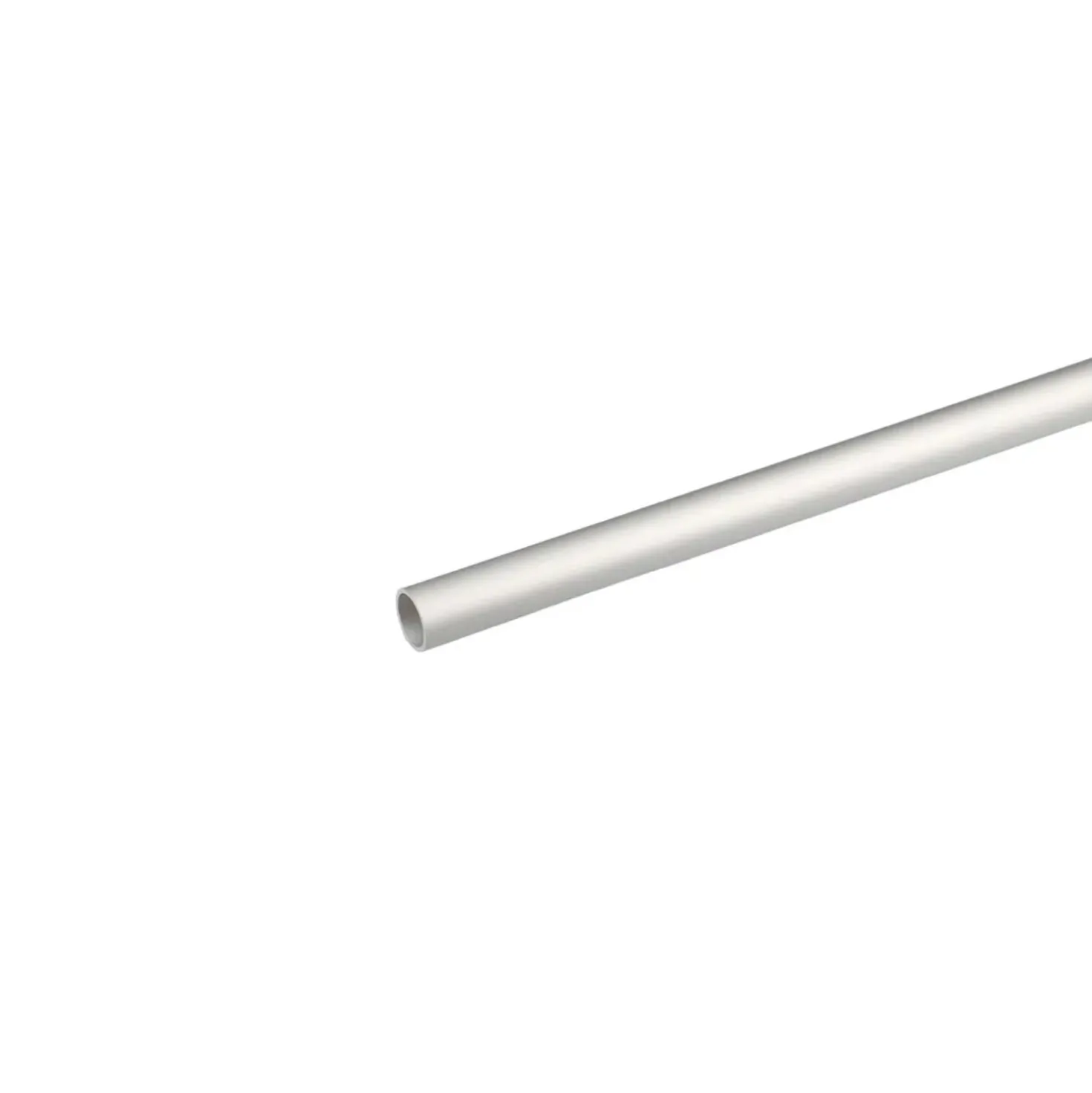 Profilo tubo tondo 1 m x Ø 10 mm alluminio argento