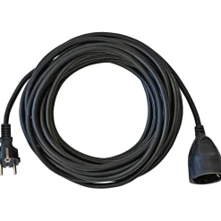 Prolunga plastica brennenstuhl® H05VV-F 3G1,5 2m nera