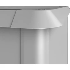 Protezione antilumaca Biohort per aiuola rialzata 2x1 m Argento met
