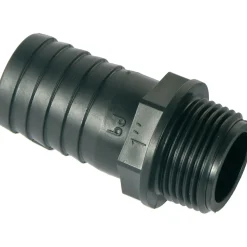 Raccordo portagomma maschio pp diritto 1"-1/2 x 40 mm