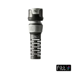 Raccordo rapido con aquastop FITT per Tubo irrigazione da 12,5 a 15 mm