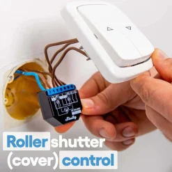 Relè Smart Home Wifi e Bluetooth Shelly Plus 2PM a 2 canali