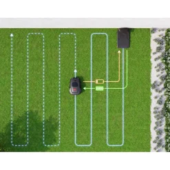 Robot tagliaerba a batteria Mova 600 Plus Nero area taglio fino a 600 m²