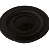 Rosone laccato con coperchio Ø 15 cm nero