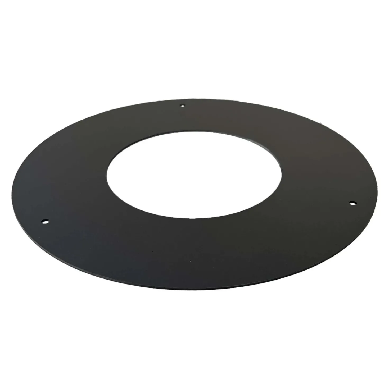 Rosone serie Arredo-Legna Ø 150 mm nero
