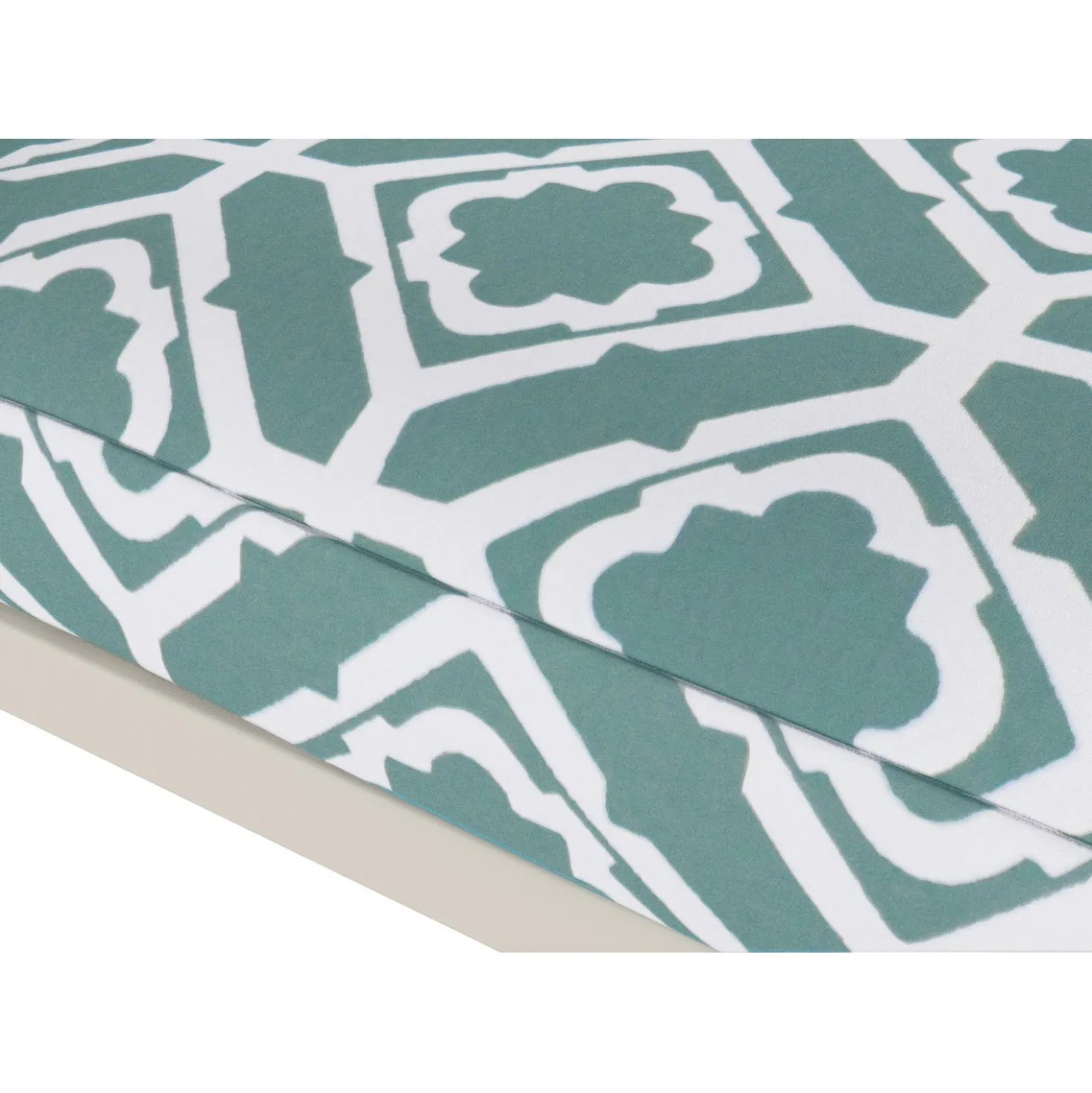 Sedia da giardino con cuscino Prata in alluminio impilabile Ecru