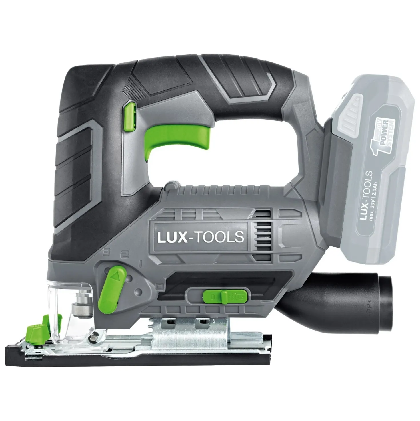 Set 3in1 Trapano avv. Seghetto alt. Smerigliatrice ang. LUX-TOOLS PowerSystem