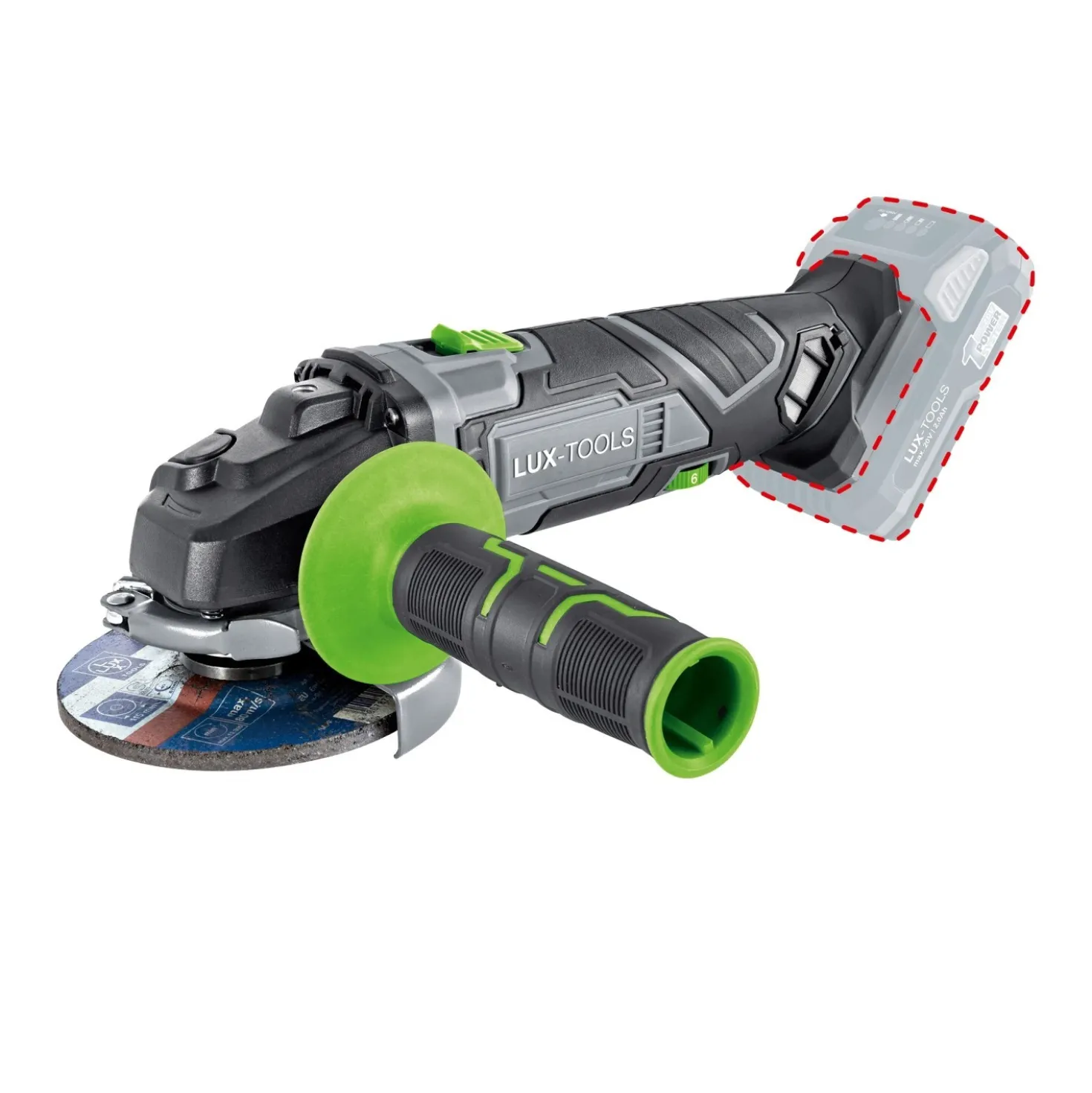 Set 3in1 Trapano avv. Seghetto alt. Smerigliatrice ang. LUX-TOOLS PowerSystem